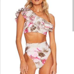 Beach Riot high waisted floral bikini